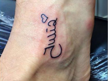 Toni Förtsch - Liebes-Fuß-Tattoo von toter Julia Pieper 19 - Rührende Botschaft über den Tod hinaus - 'Ich hoffe, es gefällt dir'