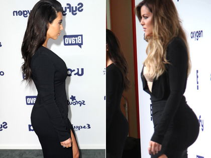 Po-Schwestern! Kim & Khloe Kardashian zeigen ihre Hintern - Hallöchen Popöchen!