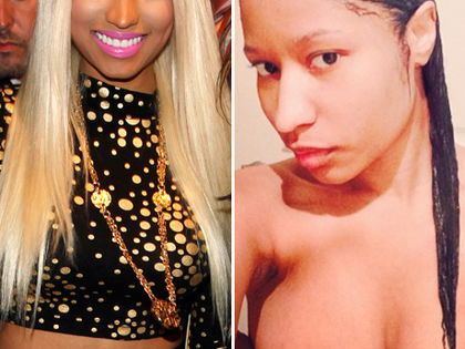 Wow! Nicki Minaj zeigt sich auf Selfie ohne Make-Up - Sie zeigt zum ersten Mal ihre natürlichen Haare