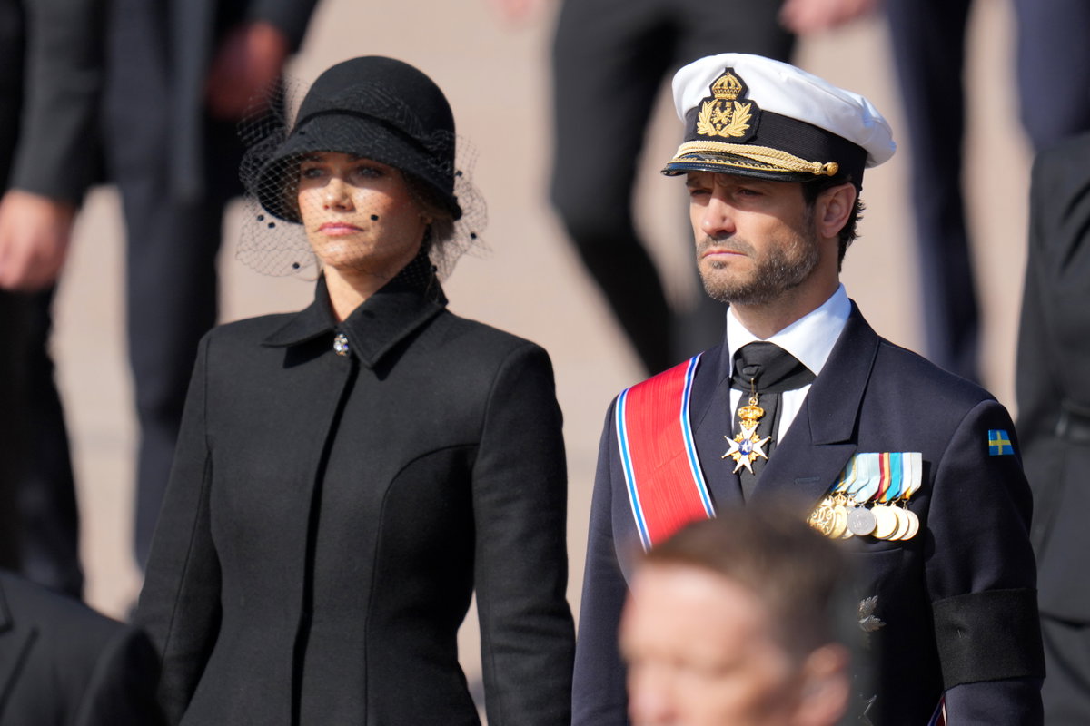 Prinz Carl Philip von Schweden mit Ehefrau Sofia