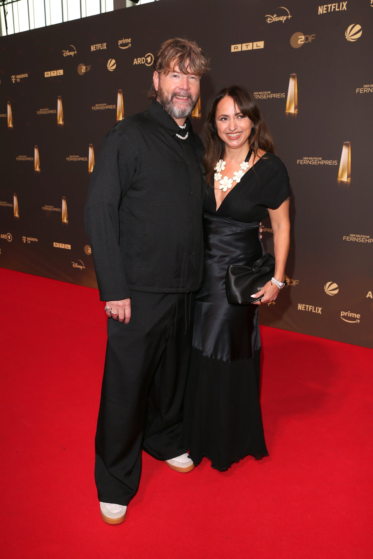 Rea Garvey und Ehefrau Josephine beim Deutschen Fernsehpreis 2026