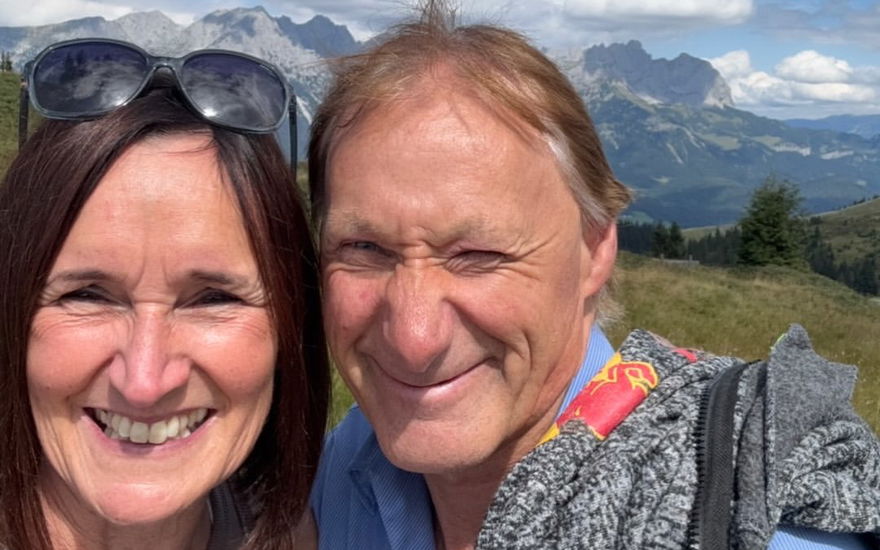 Silke und Franz Selfie