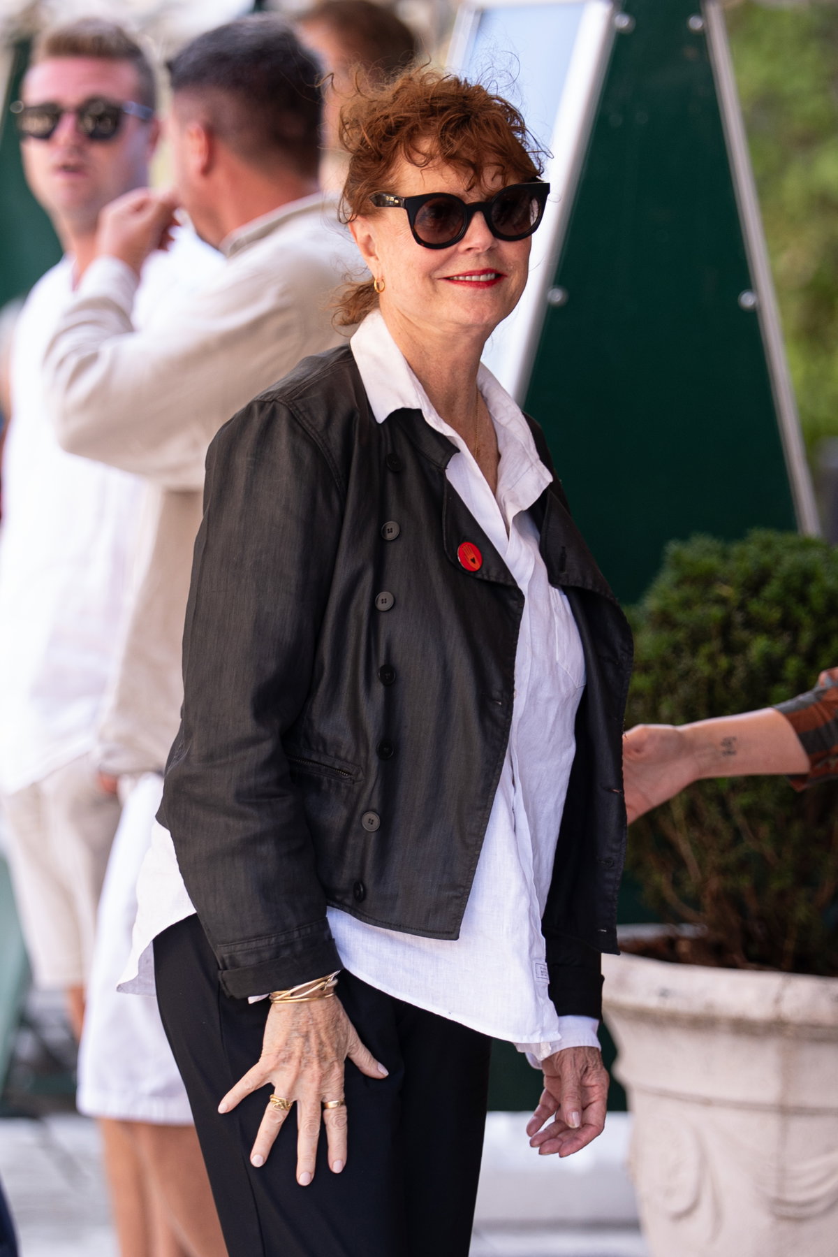 Susan Sarandon kommt in Venedig an