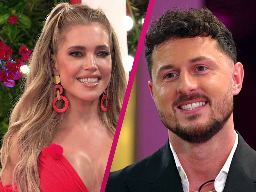 Collage von Sylvie Meis und Jannik Kontalis