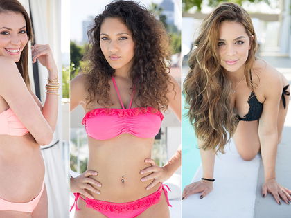 Heiß, heißer, "Bachelor" 2015: Oliver Sannes Kandidatinnen im Bikini - Der Rosenkrieg kann beginnen: Samantha, Pamela und Co. zeigen sich halbnackt